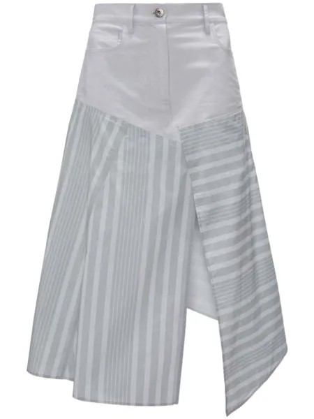 JW Anderson юбка асимметричного кроя, серый