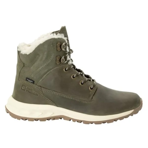 Зимние ботинки Jack Wolfskin Women's Queenstown City Texapore Mid, цвет Island Moss