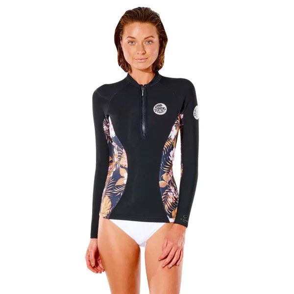 Куртка Rip Curl G Bomb 1mm Long Sleeve Rashguard, черный