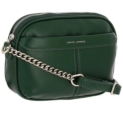 Сумка кросс-боди женская David Jones 6820-1-DD-D-GREEN, зеленая