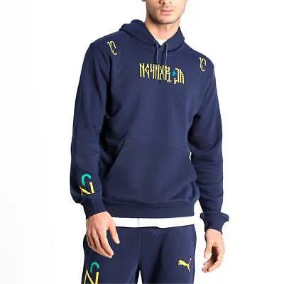 Puma Neymar Jr Hero Pullover Hoodie Mens Размер XL Повседневная спортивная верхняя одежда 6055