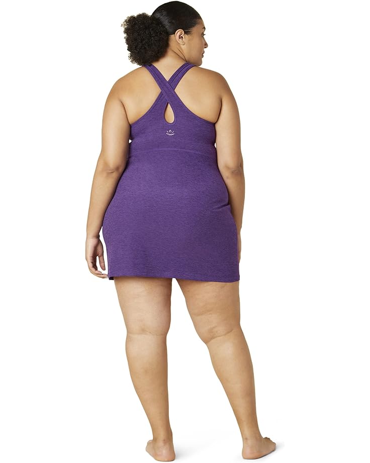 Платье Beyond Yoga Plus Size Spacedye Under Lock and Key Dress, цвет Purple Dahlia Heather