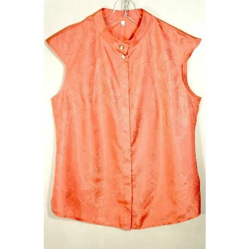 Блуза андис, размер 158, оранжевый