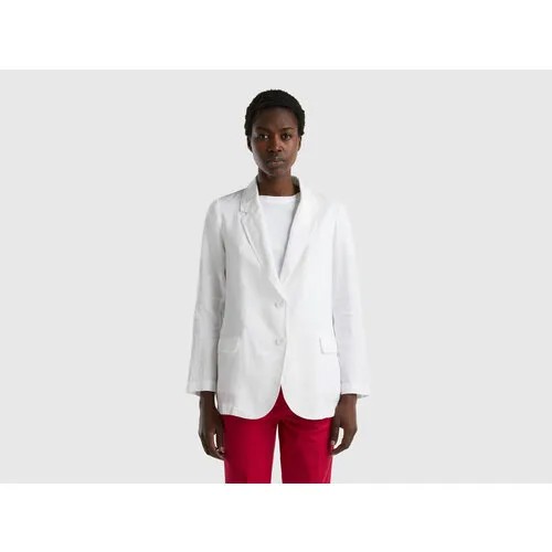 Пиджак UNITED COLORS OF BENETTON, размер 48, белый