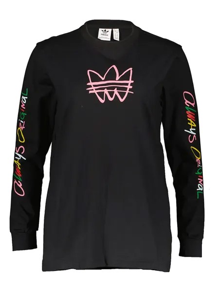 Лонгслив adidas, черный