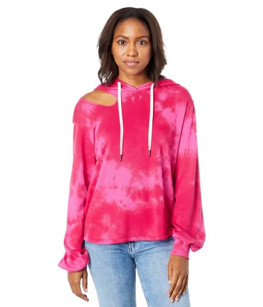 Худи LAmade, Off-Duty Cutaway Velvet Tie-Dye Hoodie