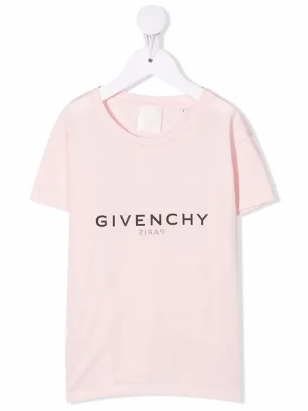 Givenchy Kids футболка с логотипом