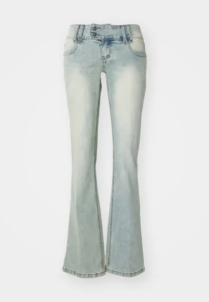 Джинсы Bootcut THIRTEEN Jaded London, светло-голубой деним