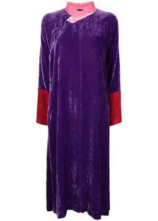 Comme Des Garçons Comme Des Garçons бархатное платье