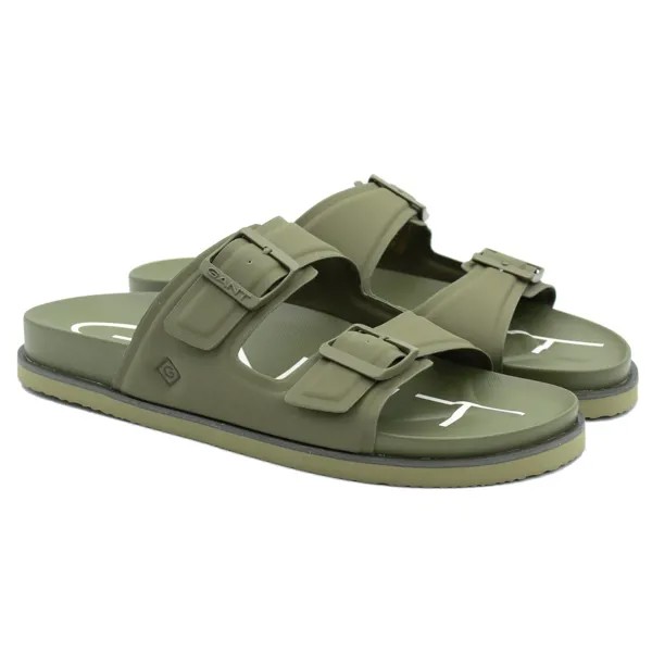 Шлепанцы мужские GANT MARDALE 22604650 хаки 40 EU