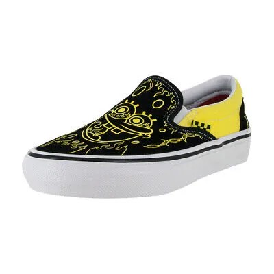 Кроссовки Vans x Spongebob Skate Slip-On (Gigliotti) Классическая обувь для скейтбординга