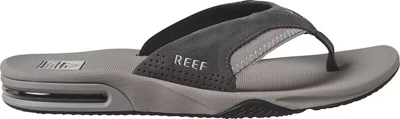 Мужские замшевые вьетнамки Reef Fanning, серый
