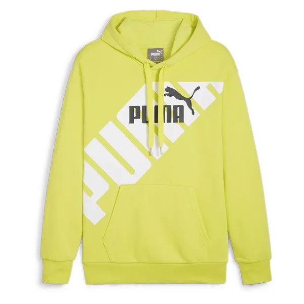 Худи Puma Power Graphic, желтый