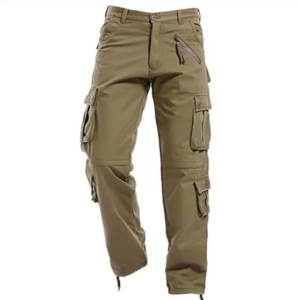Мужские уличные тактические брюки-карго с несколькими карманами