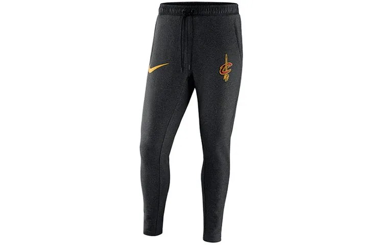 Мужские трикотажные спортивные штаны Nike, цвет Black
