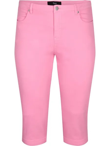 Узкие джинсы Zizzi, светло-розовый
