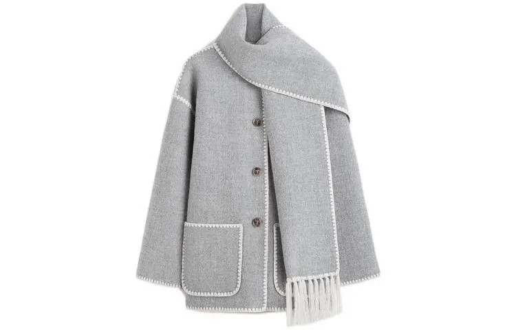 Тотемное женское пальто, цвет light heather gray