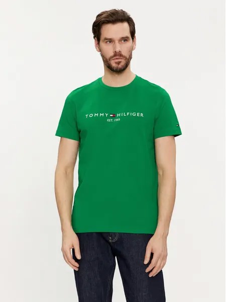 Футболка стандартного кроя Tommy Hilfiger, зеленый