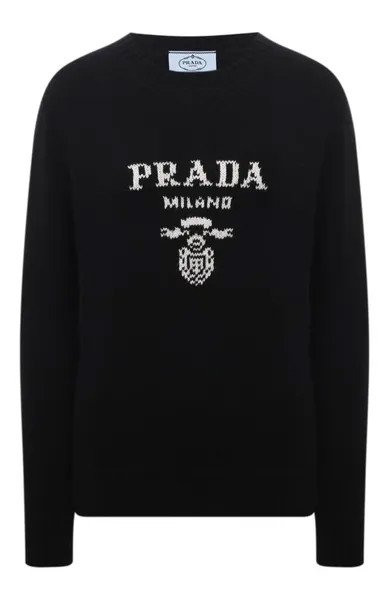 Свитер из шерсти и кашемира Prada