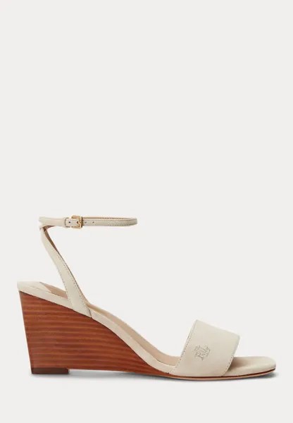 Сандалии на танкетке Lauren Ralph Lauren KATHERINE SANDALS WEDGE, цвет explorer sand