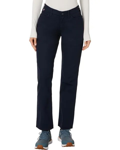 Брюки Carhartt Flame-Resistant Rugged Flex Relaxed Fit Canvas Work, темно-синий