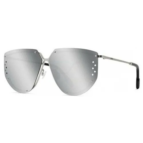 Солнцезащитные очки KENZO, серебряный, серый