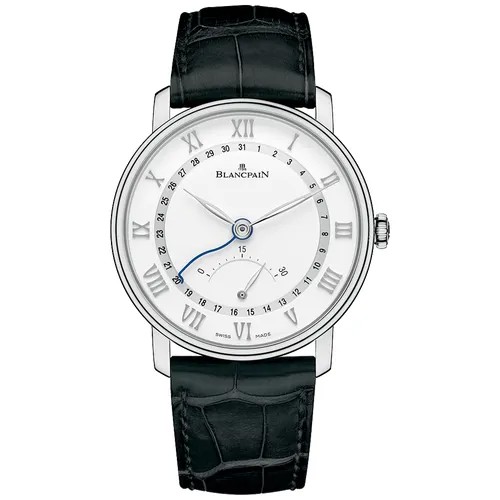 Наручные часы Blancpain Blancpain Villeret, Ultra-slim N6653QO011027N055B, черный, белый