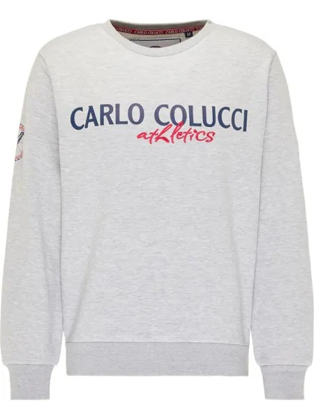 Толстовка Carlo Colucci Contini, пестрый серый