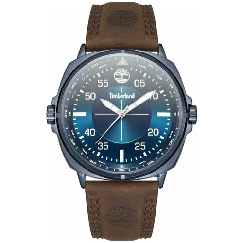 Наручные часы Timberland Наручные часы Timberland TDWGA2132001 мужские, кварцевые, компас, водонепроницаемые, подсветка стрелок, синий