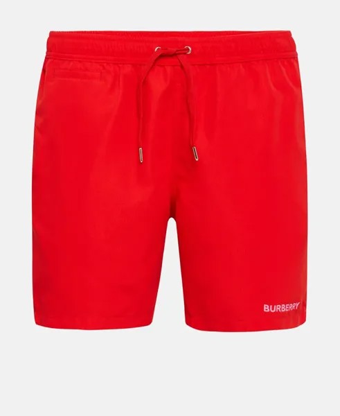 Плавательные шорты Burberry, красный