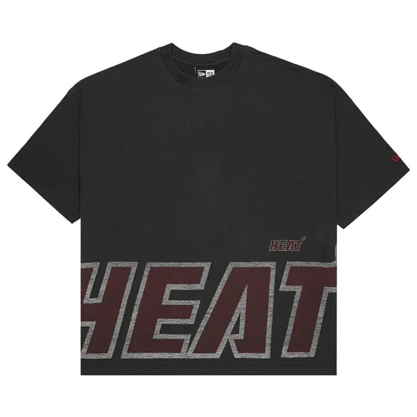 Футболка NBA MIAMI HEAT OVERSIZED T-SHIRT New Era, цвет Schwarz