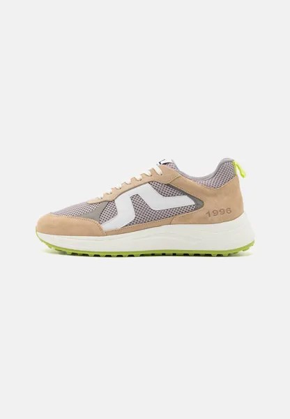 Кроссовки низкие BRIDGE RUNNER J.LINDEBERG, цвет khaki