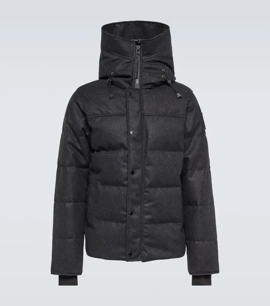 Парка MacMillan из смесовой шерсти Canada Goose, черный