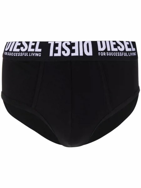 Diesel logo-band briefs