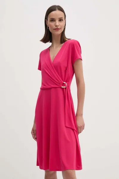 Платье Lauren Ralph Lauren, розовый