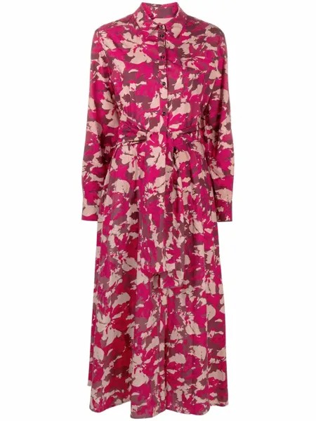 Woolrich платье-рубашка с цветочным принтом