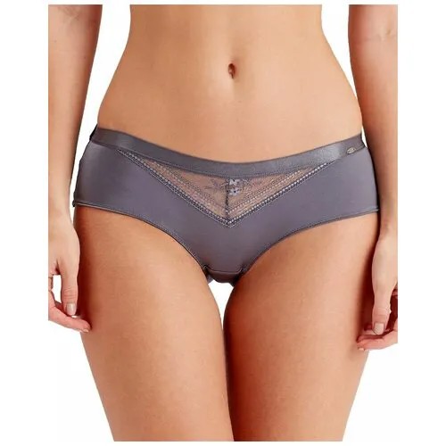 Трусы Pretty Polly, размер M, серый, розовый