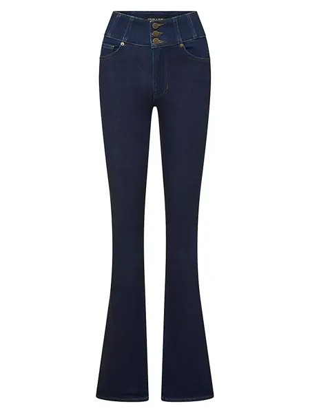 Расклешенные джинсы Беверли Veronica Beard, цвет rodeo rinse