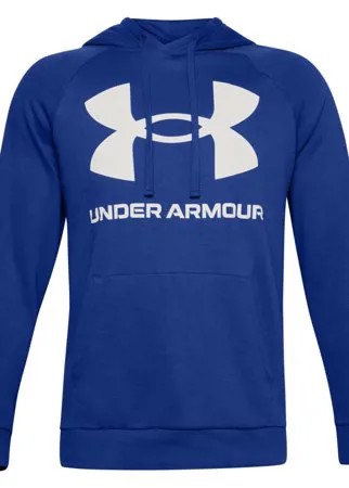 Толстовка мужская Under Armour Rival Fleece Big Logo HD фиолетовая XL