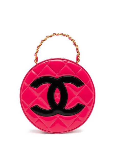 Chanel Pre-Owned стеганая сумка 1995-го года с логотипом CC