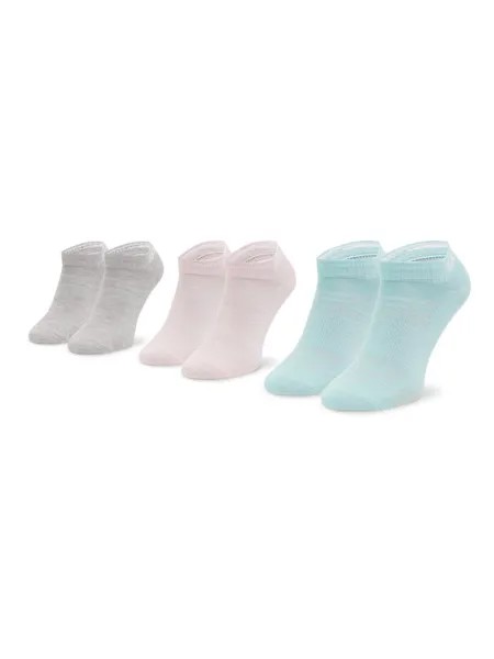Комплект из 3 пар коротких носков Skechers, мультиколор