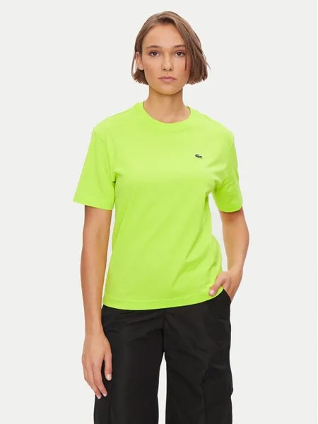 Футболка свободного кроя Lacoste, желтый