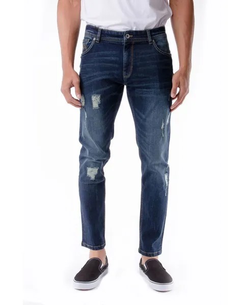Мужские эластичные джинсы скинни с 5 карманами X-Ray