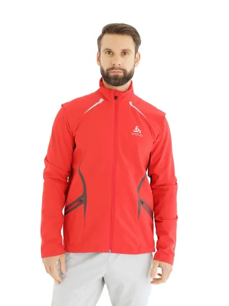 Спортивная куртка мужская Odlo Jacket Blizzard Men красная L