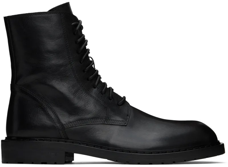 Черные армейские ботинки Ann Demeulemeester