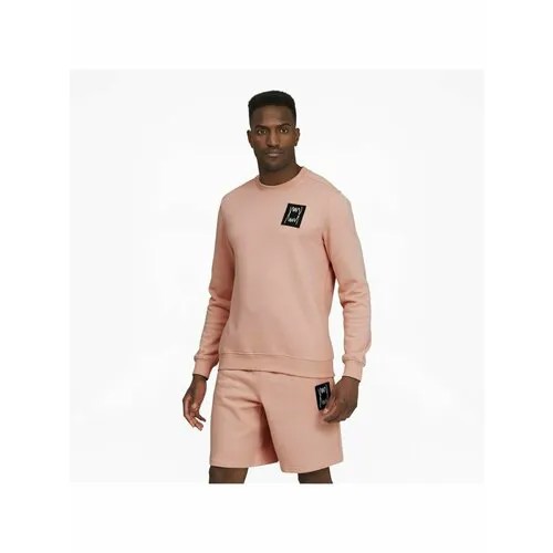 Свитшот PUMA, размер 52, бежевый