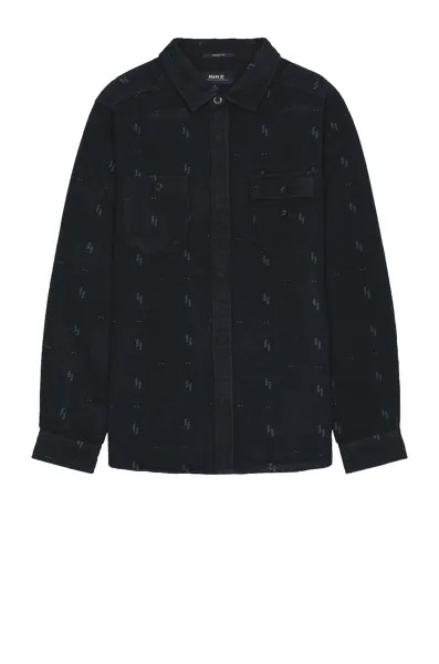 Рубашка ROARK Long Sleeve Button Down, темно-синий
