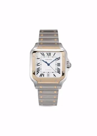 Cartier наручные часы Santos pre-owned 40 мм 2021-го года