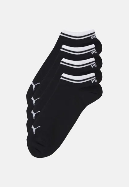 Носки Heritage Sneaker Unisex 4 Pack Puma, черный
