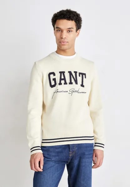 Свитер GANT, молочный